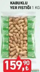 TARIM KREDİ KABUKLU YER FISTIĞI 1 KG fiyat ve kampanya bilgisi